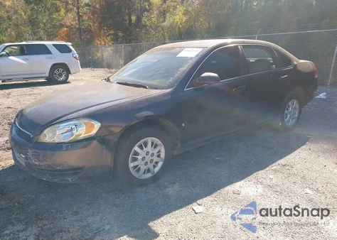2008 Chevrolet Impala Police из США, поврежденный, VIN 2G1WS553981241648
